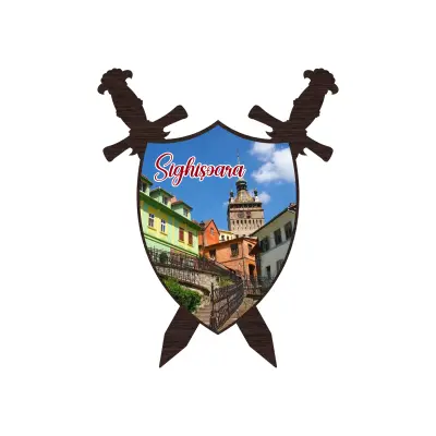 Sighisoara, magnet palos cu sabii,  mgs185